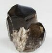 Dark Smoky Quartz Crystal - Brazil #34733-1